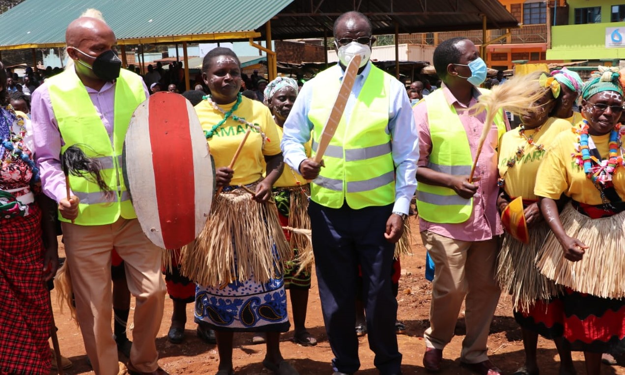 Governor Tells Distractors And Promise More Projects To Equalize All Corners Of The County.